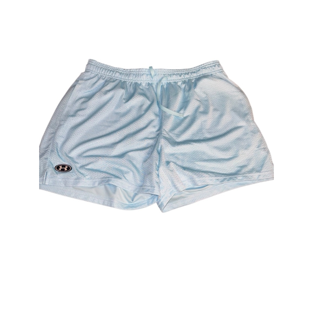 Men's Under Armour XL Light Blue Mesh Athletic Shorts